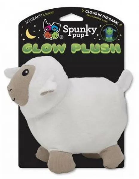 1ea Spunky Pup Glow Lamb Large Plush - Health/First Aid